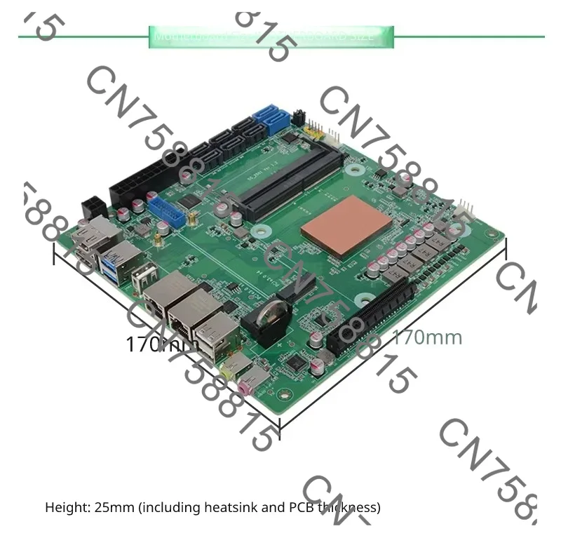AMD Ryzen R5 5625U / R7 5825U  - Mini Itx Dual 2.5G Nas Motherboard incelemesi ve fiyatı