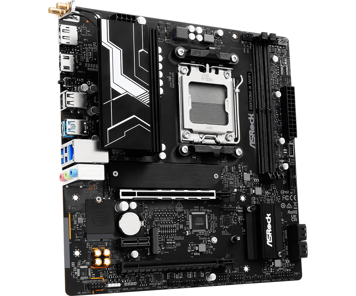 ASROCK Yeni B850M-X WIFI 6E AM - X870E Atx Motherboard incelemesi ve fiyatı